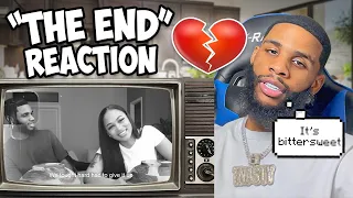 REACTING TO "THE END" LYRIC VIDEO! DID I GET PERMISSION TO USE FOOTAGE FROM OTHER COUPLES? (I CRIED)