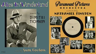 1933, Alice in Wonderland, Dimitri Tiomkin, Nathaniel Finston Orch. Sam Coslow vocal, HD 78rpm