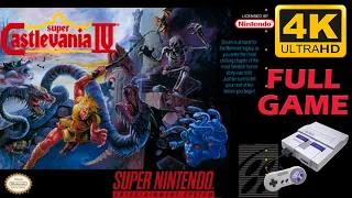 Super Castlevania IV [SNES] - Full Game Walkthrough / Longplay (4K60ᶠᵖˢ UHD)