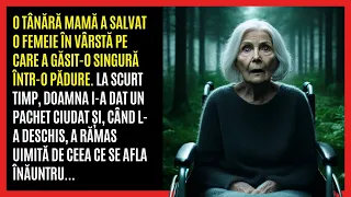 O tânără mamă salvează o bătrână pierdută în pădure și este șocată când trecutul ascuns...