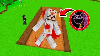 GAWAT !! BOCIL DIKUBUR HIDUP HIDUP OLEH MONSTER CATNAP DI MINECRAFT !!