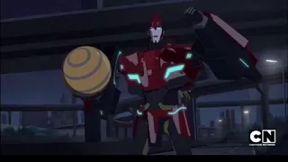 Transformers - Robots In Disguise      Sideswipe dancing