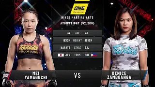 Denice Zamboanga vs. Mei Yamaguchi | Full Fight Replay