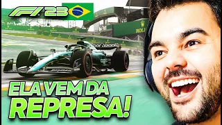 INTERLAGOS COMO DEVE SER! GP BRASIL - F1 23 - CARREIRA | EP 44