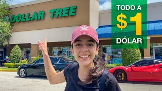 ¿Qué se consigue en las tiendas TODO A $1 DÓLAR? - Dollar Tree USA 💵🇺🇸