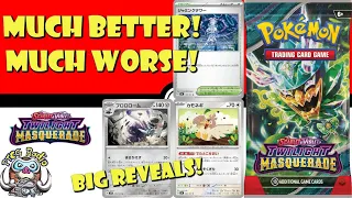 Pokémon Tools Got Better AND Worse! Big New Cards from Twilight Masquerade! (Pokémon TCG News)