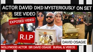 Nollywood Actor Sir David osagie unt!mely died on set, see what happened