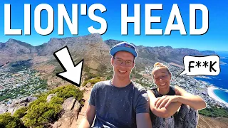 BESTE WANDERUNG IN KAPSTADT - mit Drohne auf den Gipfel des Lion's Head - Südafrika 2022