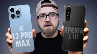 iPhone 13 Pro Max Vs Sony Xperia 1 iii | Full Camparision