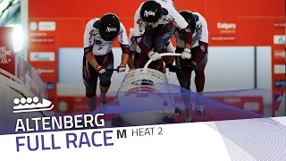 Altenberg | BMW IBSF World Cup 2015/2016 - 4-Man Bobsleigh Heat 2 | IBSF Official