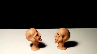 Stop motion animation. Claymation, Faces - By Guldies