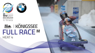 Full Race 2-Man Bobsleigh Heat 4 | Königssee | BMW IBSF World Championships 2017