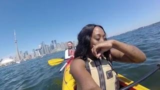 ALMOST KILLED BY A BOAT!!