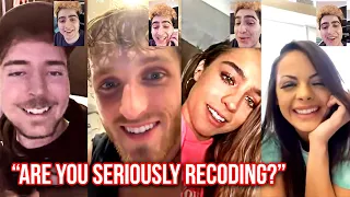 I FaceTimed Youtubers & Recorded without them Knowing...