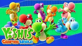 Yoshi's Crafted World - Full Game 100% Walkthrough