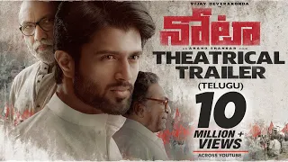 NOTA OFFICIAL TRAILER - TELUGU | Vijay Deverakonda | Anand shankar