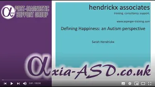 Axia ASD PDSG Presentation by Sarah Hendrickx on "Happiness"