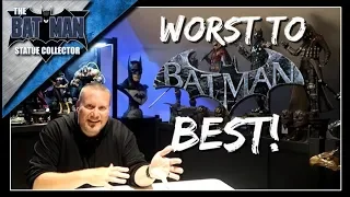 My "Top 11 WORST TO BEST" Of The Arkham Line From Prime 1 Studio!