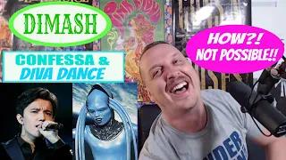 "MOST INSANE VOCALS EVER" DIMASH - CONFESSA & DIVA DANCE REACTION | TOMTUFFNUTS REACTS