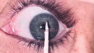 Removing eye make up