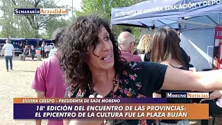 18º edición del Encuentro de las Provincias: El epicentro de la cultura fue la Plaza Buján