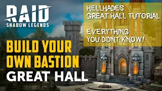 RAID SHADOW LEGENDS | GREAT HALL EXPLAINED BEGINNER TO END GAME