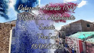 Sciuta - Maria SS. Addolorata - Palazzolo Acreide  (SR) - FireSud - 18/09/2022