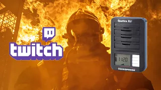 Feuerwehrmann muss zu Einsatz - Live auf Twitch