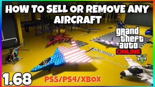 How to Sell Any Aircraft in GTA 5 online 2024 | How to Remove Aircraft in Hanger,