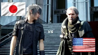 FINAL FANTASY XV : Japanese vs. English Dub