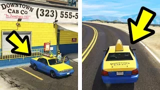 WHAT HAPPENS IF YOU FOLLOW A TAXI? (GTA 5)