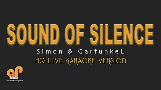 SOUND OF SILENCE - Simon & Garfunkel (HQ KARAOKE VERSION)