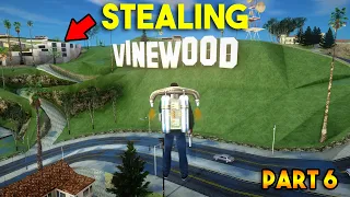 GTA SAN ANDREAS STEALING FROM EXPENSIVE MANSION ! (Hindi Gameplay #6)