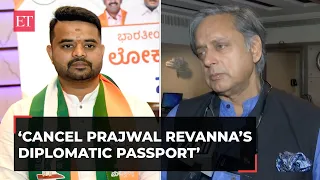 'Cancel Prajwal Revanna's diplomatic passport': Tharoor backs Karnataka CM Siddaramaiah's demand