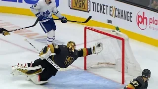 Fleury robs Leafs with save-of-the-year candidate