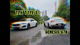 TLX Type S vs Genesis G70?