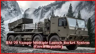 RM-70 Vampir Multiple Launch Rocket System (Czech Republic)