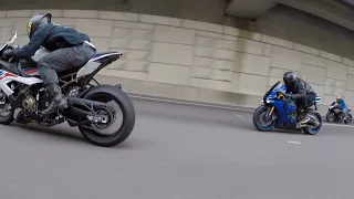 Yamaha R1M vs Honda CBR 1000 vs BMW S1000RR vs GSXR 1000 vs Hayabusa