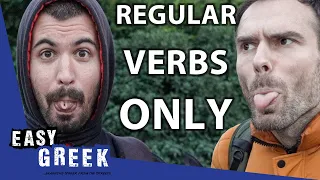 ALL Regular Verb Conjugations in Simple Present | Super Easy Greek 46