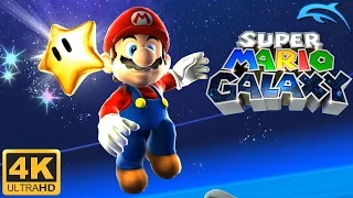 Super Mario Galaxy - Gameplay Wii 4K 2160p (Dolphin 5.0)