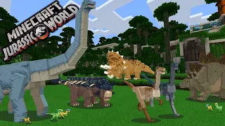 JURASSIC WORLD IN MINECRAFT ?! | MINECRAFT JURASSIC WORLD EP 1