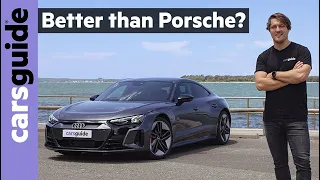 Audi e-tron GT electric car 2023 review: Is the new hi-po RS flagship a Porsche Taycan EV beater?