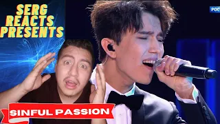 MY FIRST TIME HEARING Dimash - Greshnaya strast (Sinful passion) by A'Studio || REACTION