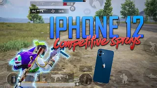 Iphone 12 Competitive Sprays 🔥 || Iphone 12 Bgmi || Iphone 12 Pubg || Iphone 12 Competitive Pubg