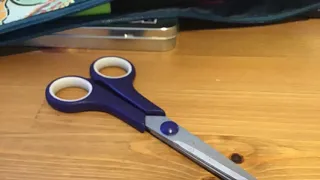 Scissor stop motion