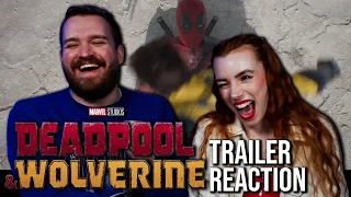 Deadpool & Wolverine Trailer Reaction | Deadpool 3 | Hugh Jackman & Ryan Reynolds | MCU