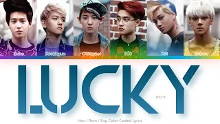 EXO-K (엑소) Lucky Color Coded Lyrics (Han/Rom/Eng)