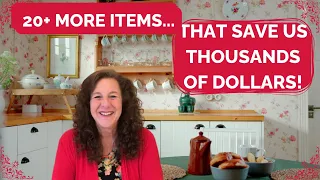 20+ MORE & DIFFERENT ITEMS THAT SAVE US THOUSANDS OF DOLLARS! PART 2! #frugalliving #budgetfriendly