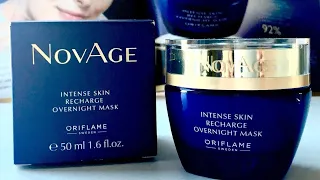 Novage Intense Recharge Overnight Mask | Oriflame | Unboxing +Products Review Part 55