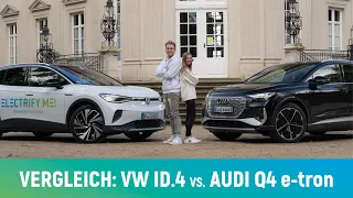 VW ID.4 vs. Audi Q4 e-tron | DAS ist unser Fazit! | ELECTRIFY ME!